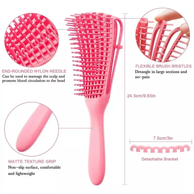 Detangling Hair Brush Scalp Massage Hair Combs Hair Brush Detangling Brush for Curly Detangler Hairbrush
