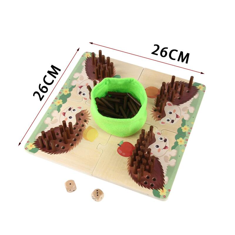 Hedgehog Game Subtraction Early Education Interactive Counting Matching Game for Activity Matching Coordination Sorting Counting