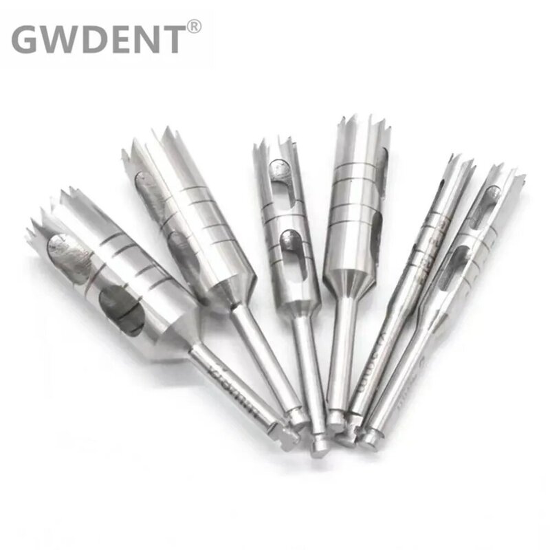 1 Pcs Dental Implant Bone Trephine Drill Bur Stainless Steel Dentistry Planting Tools Dentists Instrument Accessories