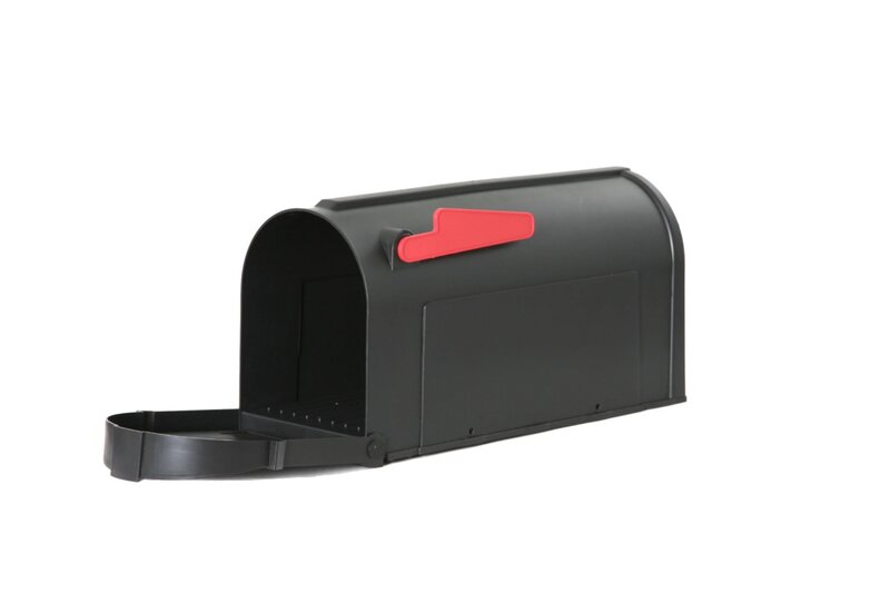Cassetta postale in plastica Postal Pro Hampton-nera