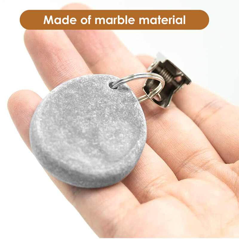 Pack of 8 Tablecloth Weights Heavy Tablecloth Pendants Heavy Tablecloth Weight Set Grey Marble Table Cloth Weight Outdoor