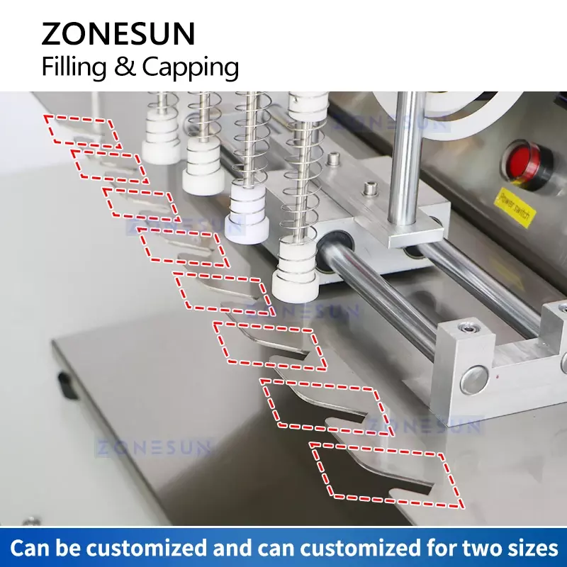 ZONESUN, полуавтоматическая машина для наполнения и укупорки сумок, упаковочное оборудование для вертикальных сумок