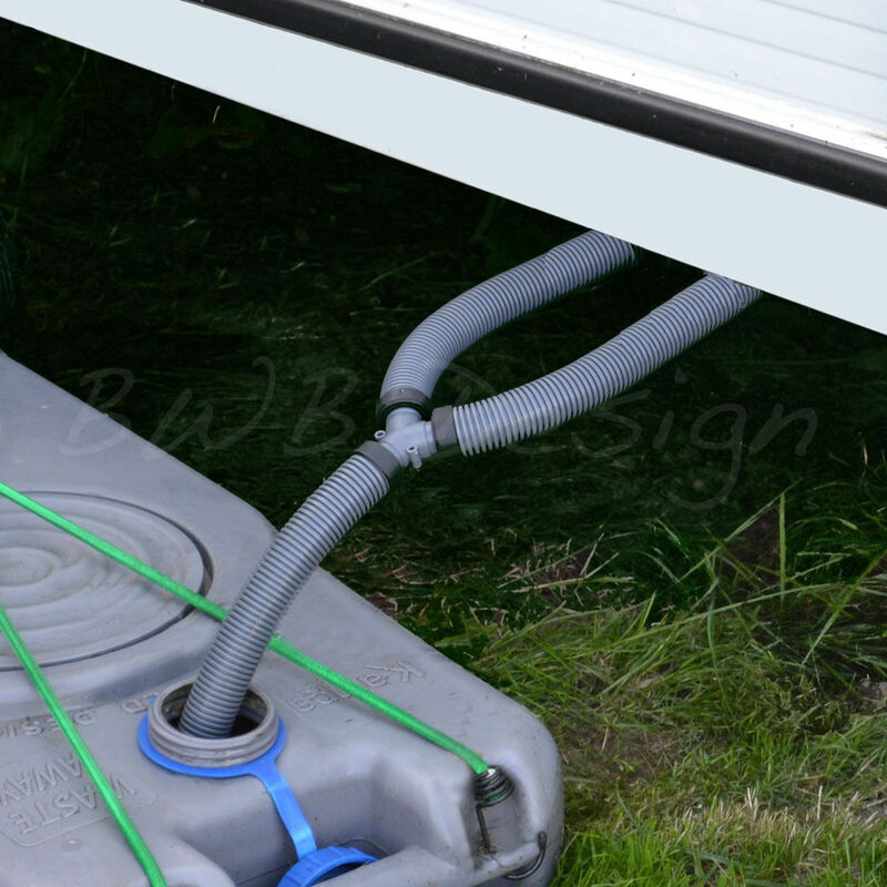 Caravan camper uscita acque reflue Y tubo connettore tubo cucina lavello Tee tubo in Silicone accessori per il bagno