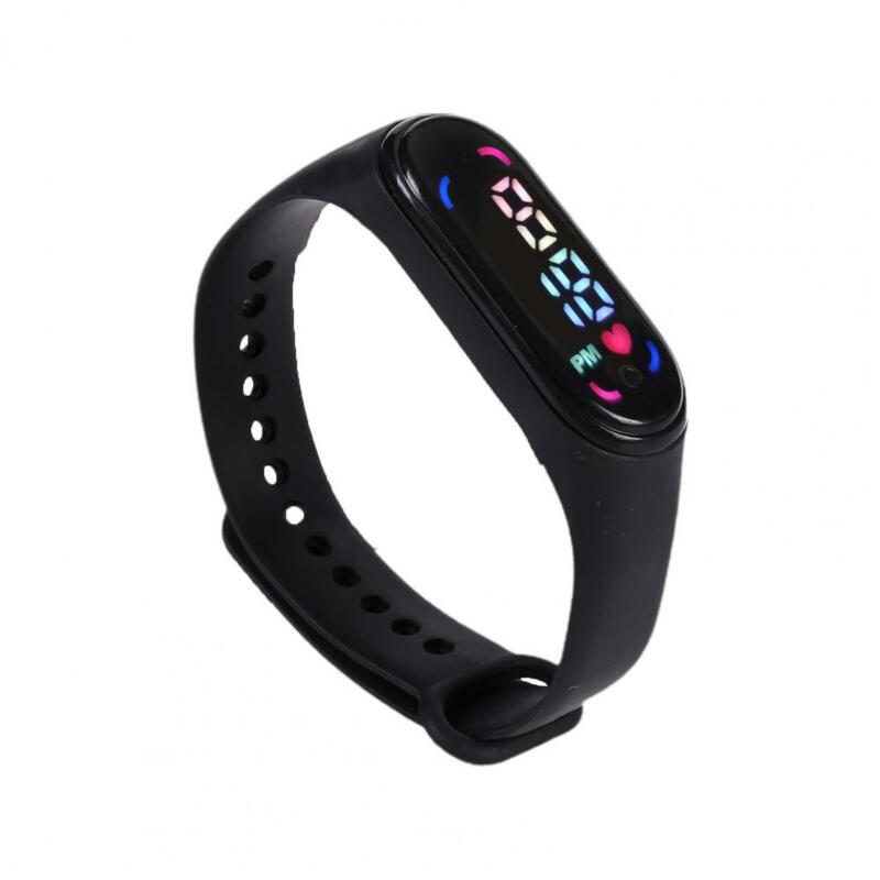 Zegarek dla dzieci wodoodporny cyfrowy wyświetlacz LED dla dzieci sportowe elektroniczny zegarek na rękę prezenty dla studentów