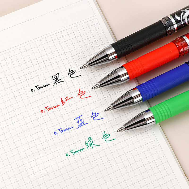 マジックペン,消去可能,詰め替え可能,4色,オレンジ色,文房具,洗えるハンドル用,0.5mm