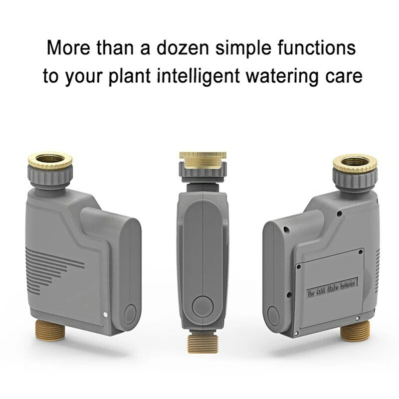 Таймер для полива сада ZIGBEE, умная система капельного орошения с Wi-Fi, со встроенным рекордером потока воды, контроллер