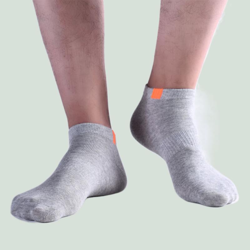 10 Stück = 5 paare/los Sommer Baumwolle Mann kurze Socken Mode atmungsaktive Mann Boot Socken bequeme lässige Socken männlich weiß heiß