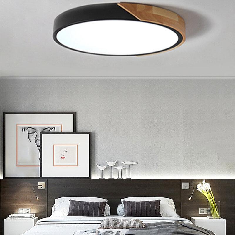 Lampara Led oświetlenie sufitowe LED Techo do dekoracji pokoju lampka do sypialni korytarz światła balkonowe żyrandol do salonu