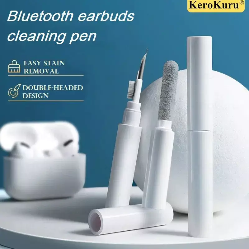 Herramienta de limpieza de auriculares Bluetooth para Airpods Pro 3 2 1, Kit de limpiador de estuche, cepillo de limpieza para Xiaomi, iPhone