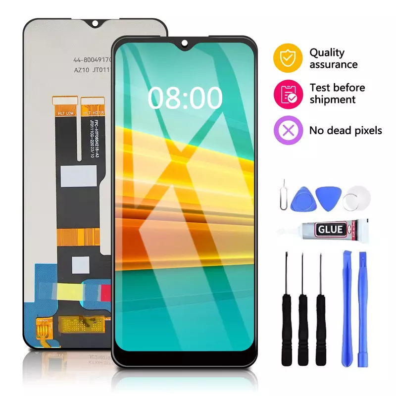 6.5" Original For LCD Oppo Realme C31 RMX3501 Display Touch Screen Digitizer Assembly For Realme C33S Replacement