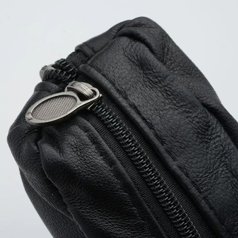Etui na klucze portfel na klucze domowe Organizer jednolita moda Retro przenośny skórzany portfel podręczna torba dużej pojemności