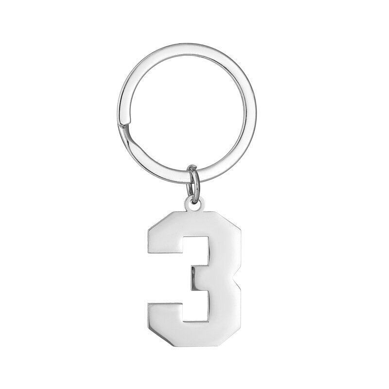 digital keychain Design art Number digital pattern Pendant Car Key Chains Handmade Glass Cabochon Keychain
