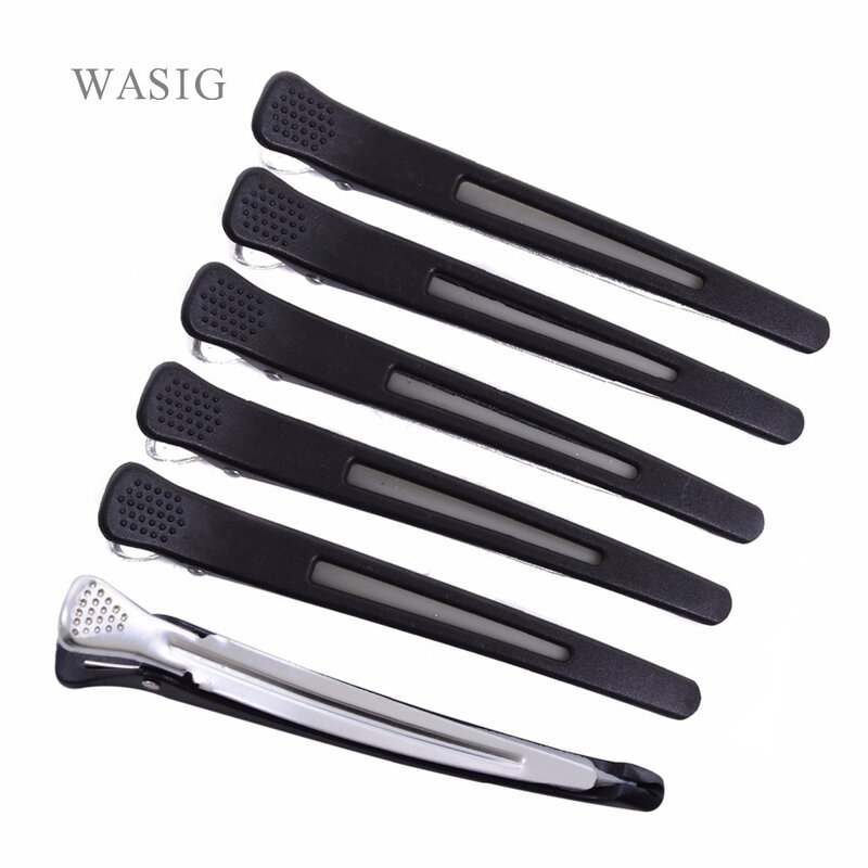 6pcs Holding Hair Styling Section Clip Hair Clips Duck Mouth Salon Hairdressing Clips Flat Accessories Hair Cutting Tools