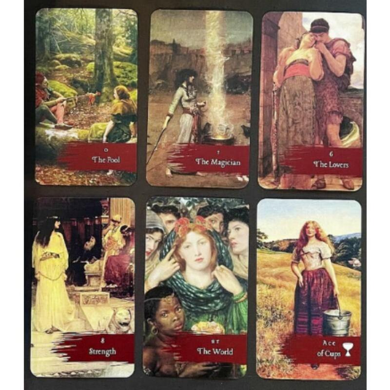 10.3 X 6cm The Beautiful Rebellion Tarot 78 Pcs Cards