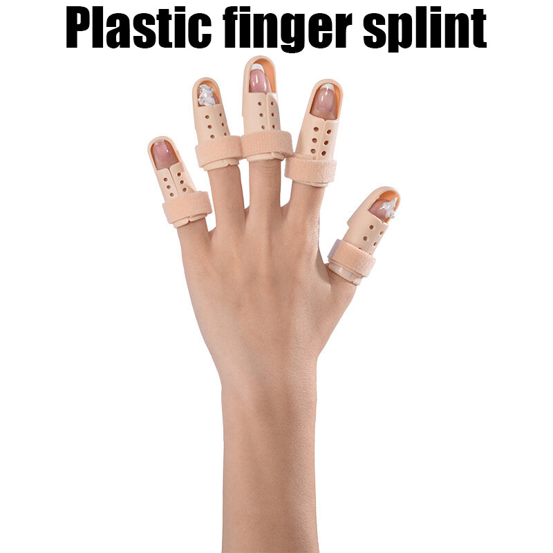 Finger Splint Brace Adjustable Finger Support Protector For Fingers Arthritis Joint Finger Injury Brace Pain Relief