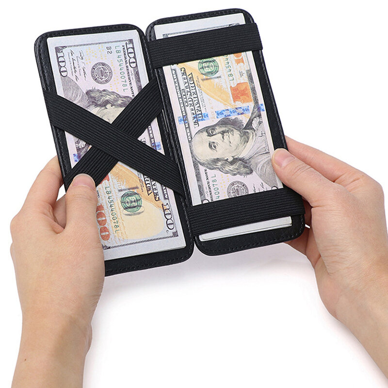 1 pz porta portafoglio in pelle di coccodrillo custodia per carte da viaggio portatile portafoglio carta di credito custodia organizer per banconote