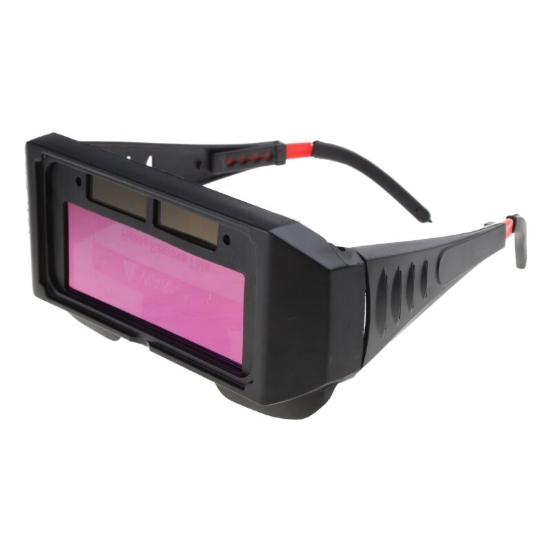 LCD 溶接メガネ 安全保護 太陽光発電 自動遮光溶接ゴーグル 調節可能なシェード付き 溶接メガネ