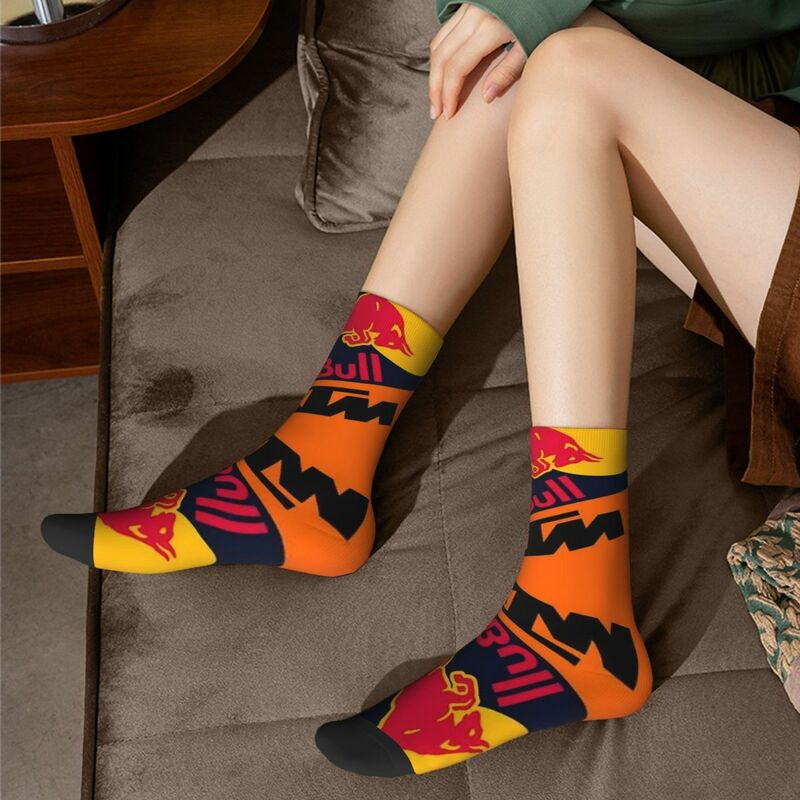 Носки Ready To Race, высококачественные чулки в стиле Харадзюку, всесезонные длинные носки, аксессуары для подарка унисекс