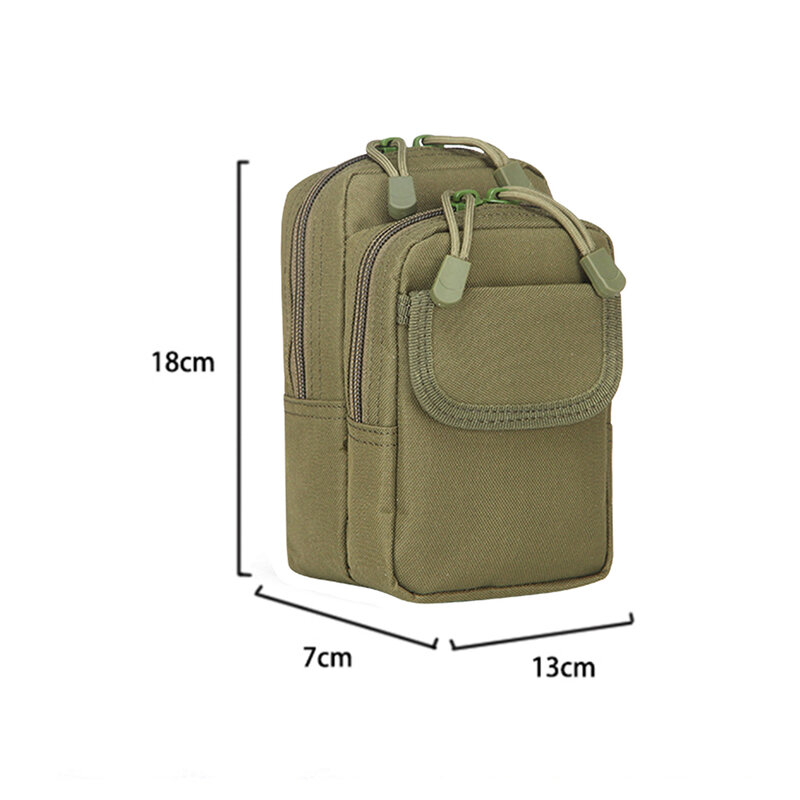 내마모성 벨트 허리 가방, 900D 나일론, 방수, 대용량 휴대폰 가방, 유니섹스 러닝 백, 6 인치 휴대폰 포켓