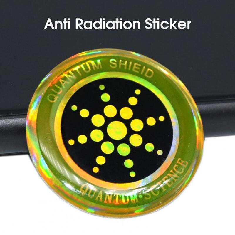 Anti Radiation Absorção Epóxi Rodada Etiqueta para Celular, EMF Protector, Mini Telefone
