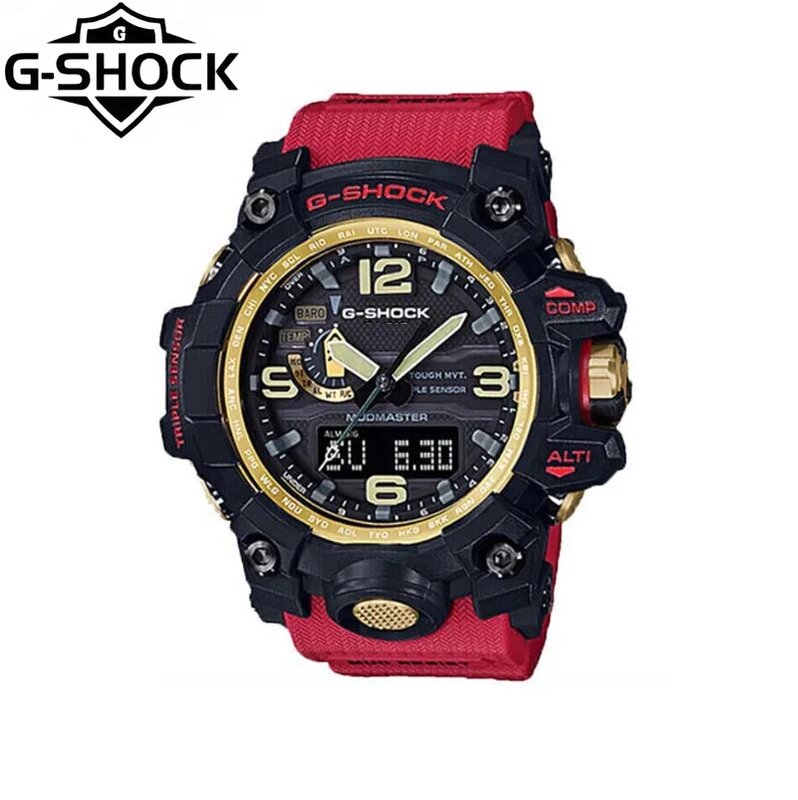 G-SHOCK นาฬิกาคู่นาฬิกาหรูหราใหม่ GWG-1000มีสีสันไฟแอลอีดีกันน้ำสปอร์ตมัลติฟังก์ชั่นสำหรับผู้ชาย