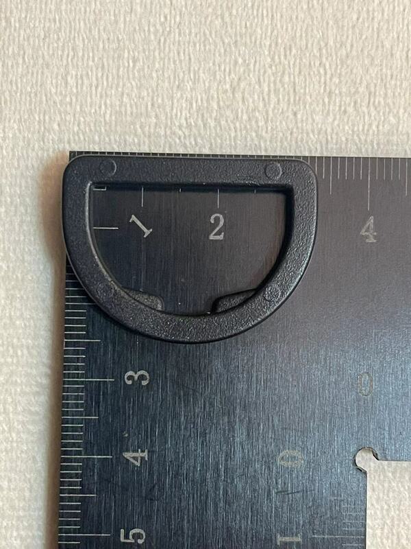 AINOMI 베이비 캐리어 헤비 듀티 D 링, 플라스틱 D 링, 25mm, 1 인치