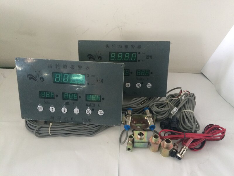 Gear Box Monitor Alarm Display Oil And Water Temperature Oil Pressure Audible And Visual Alarms