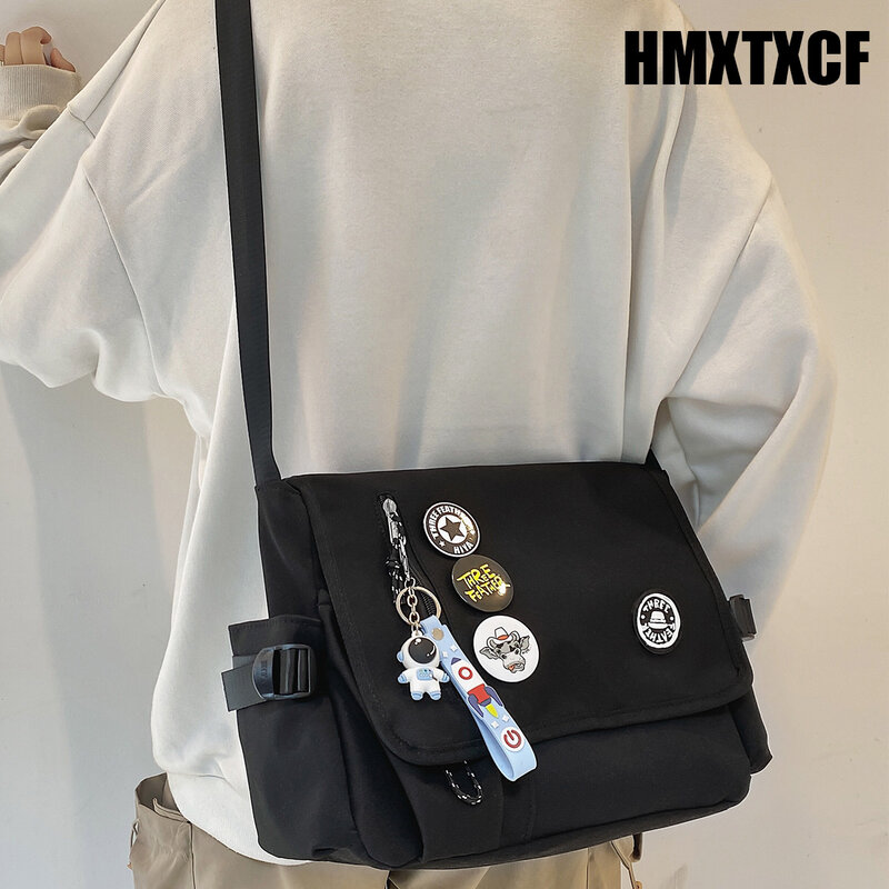 Korean Fashion Casual Big Bag Student School Bags for Teenage Girls Messenger Bag Shoulder Bag Crossbody Bags Women