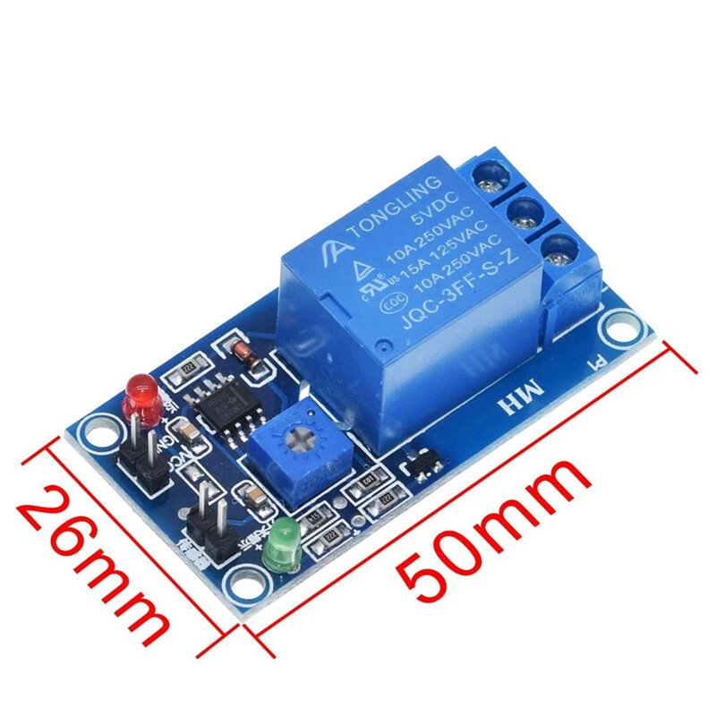 Rain sensor control switch module, humidity relay module with delay, raindrop sensor on 5V12V