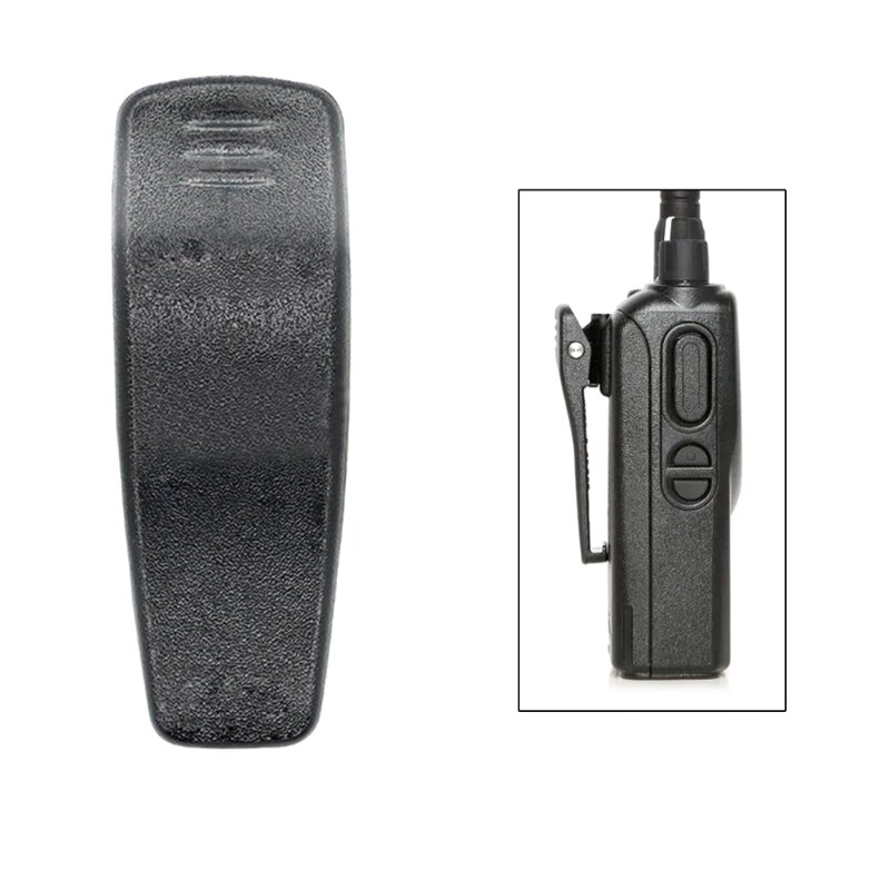 Abrazadera trasera para Radio de 2 vías Clip para cinturón de Walkie Talkie PMLN4743 para Clip de repuesto fácil de instalar