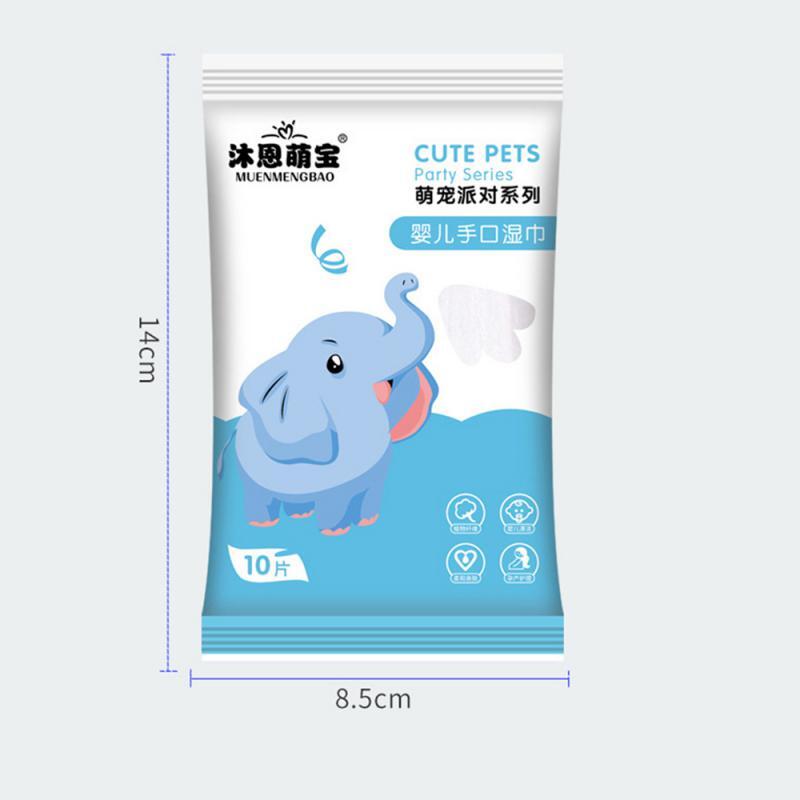 10 Pieces Of Wet Wipes Extractable Portable Small Bag Wet Wipes Disposable Wet Wipes Maternal And Child Shop Supermarket Gifts