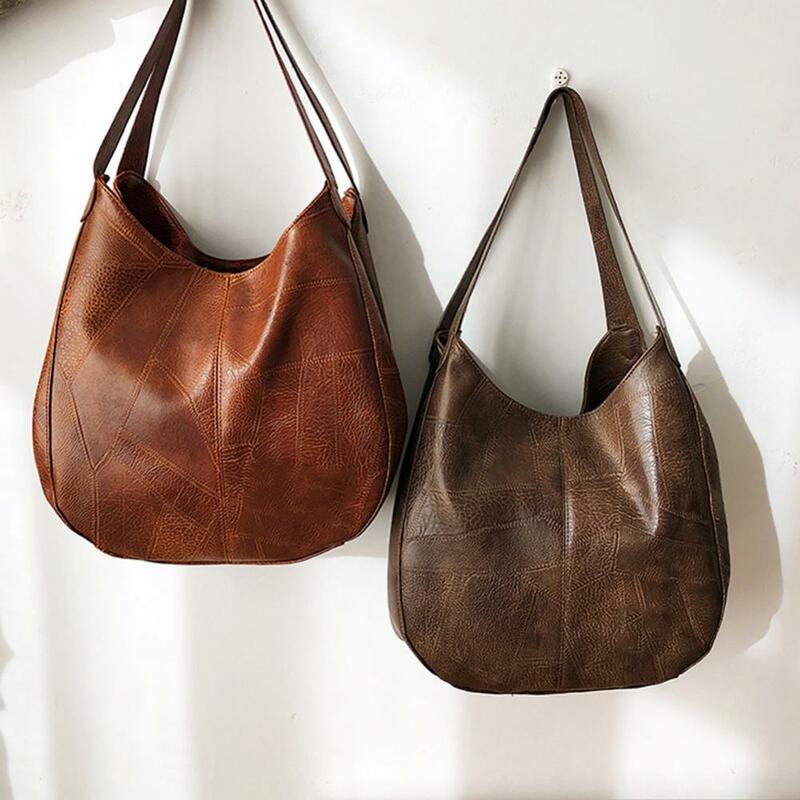 Женские сумки, винтажная роскошная кожаная сумка через плечо, дизайнерская большая современная модная брендовая женская сумка