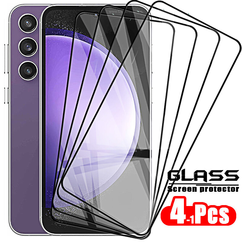 Szkło hartowane na Samsung S23 FE S22 S21 Plus + ochraniacz ekranu na Samsung Galaxy S23fe S20fe S21Plus S21FE szkło