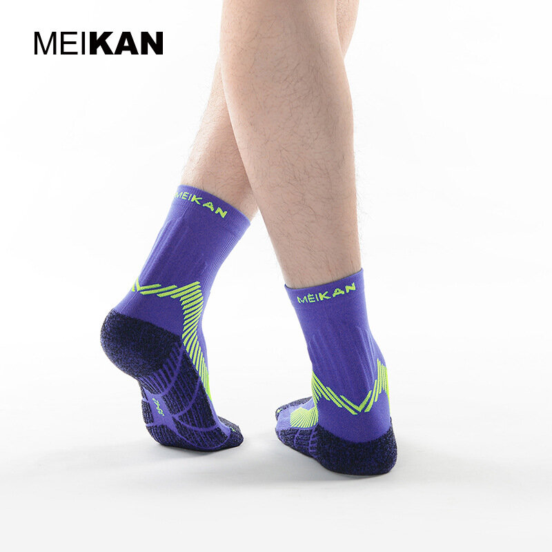 Mky2017002 alta qualidade masculino compressão esportes longo/meias curtas ao ar livre de secagem rápida para correr ciclismo desodorante antibacteriano