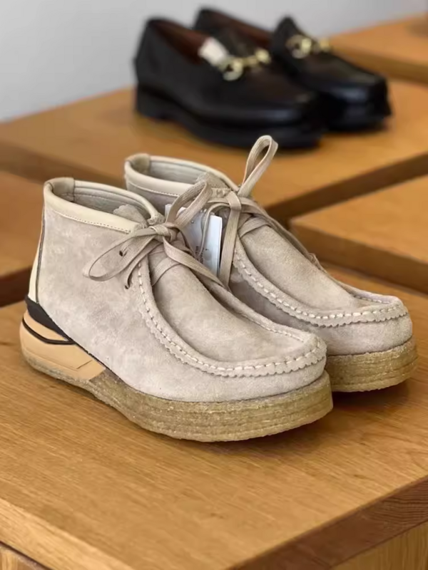 VISVIM thick-soled BEUYS retro heightening shoes and boots