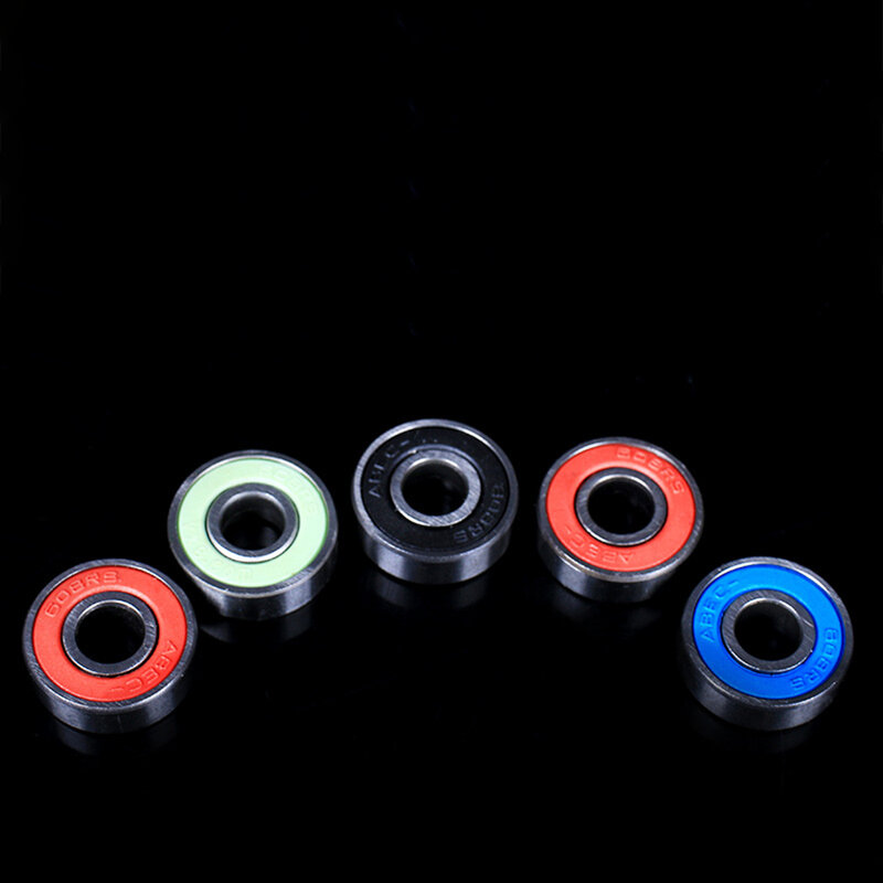 Rolamentos de esferas selados para Scooter elétrico, Rolamento silencioso do skate, Ferramentas esportivas ao ar livre, 608zz Roller
