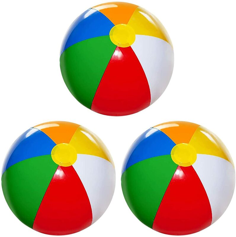Pallone da spiaggia gonfiabile da 30cm palloncini colorati palloncini per giochi d'acqua per feste in piscina sport da spiaggia palla da doccia giocattoli divertenti per bambini