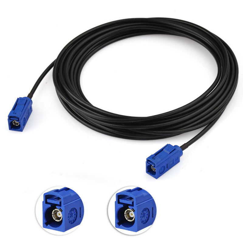 Superbat Fakra"C" Jack Straight to Female Straight Pigtail RG174 6M GPS Antenna Extension Cable