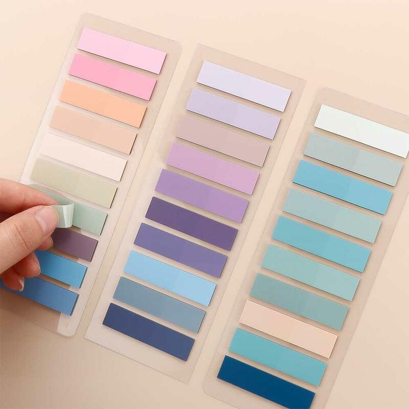 200 Sheets Morandi Color Memo Pad Practical Colorful Classical Stickers Index DIY Loose-leaf Flags Tabs Self Adhesive Bookmark