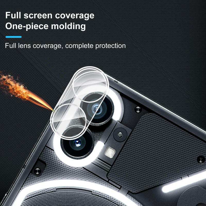 Vidrio Protector de lente de cámara para teléfono móvil, película de lente 3D, película de vidrio templado, cubierta protectora para teléfono móvil