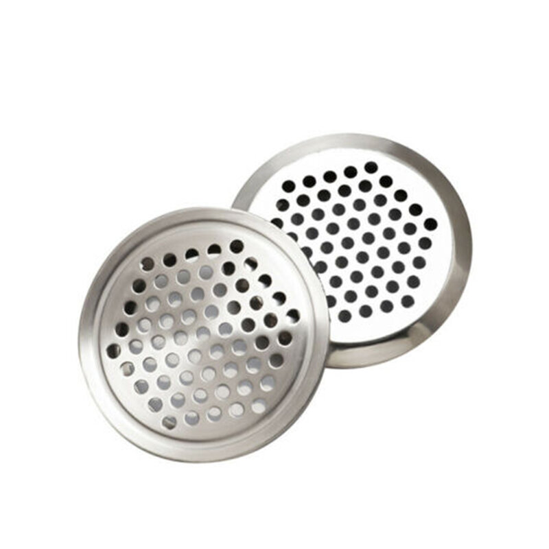 New Air Vent Holes Exhaust Grille Cabinet Dustproof Metal Wardrobe Windproof Breathable Stainless Steel Ventilation Plug