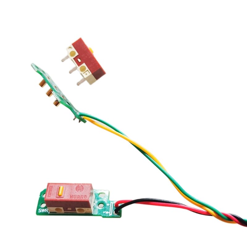 Maus-Mikroschalter-Tastenplatinenkabel, Hot-Swap-Schalter, Tastenmodul für G304 G305 Gaming-Maus mit Stummschaltern