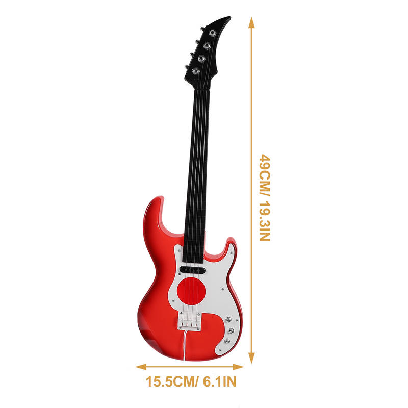 Guitarra de juguete para niños, juguetes musicales para principiantes, niños pequeños, adultos, instrumentos, cuerdas Mini