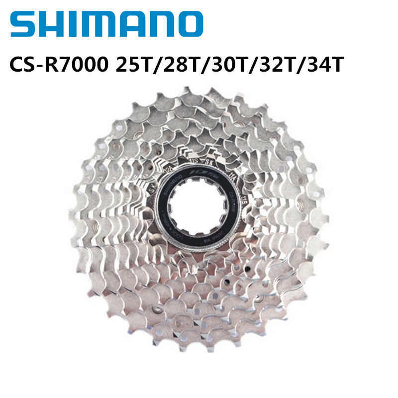 Shimano-Cassette de bicicleta de carretera Ultegra R8000 105 R7000, 11 velocidades, CS-R8000, 11-25t, 11-28t, 11-30t, 11-32t, 11-34t, 12-25t, K7