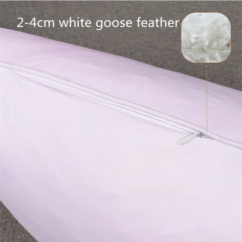 100% White Goose Feather Pillow Five-star Hotel Goose Feather Pillow Single Healthy Memory Pillow Orthopedic Pillow