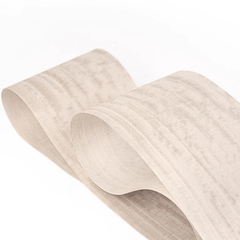 Natural Magnolia Shadow Wood Veneer Furniture Production Vendor L: 2-2.5Meters/pcs Width: 25cm T: 0.2mm