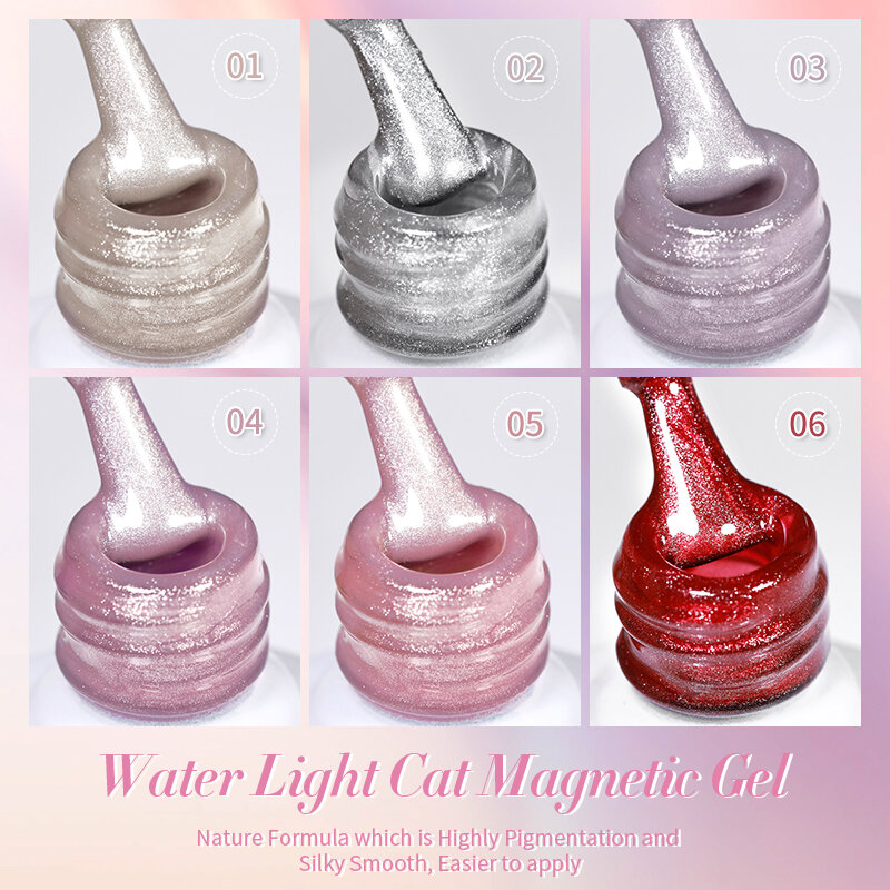 BORN PRETTY 10ml acqua frizzante luce gatto Gel magnetico smalto per unghie Vernis Semi permanente Soak Off Crystal Gel Polish per unghie