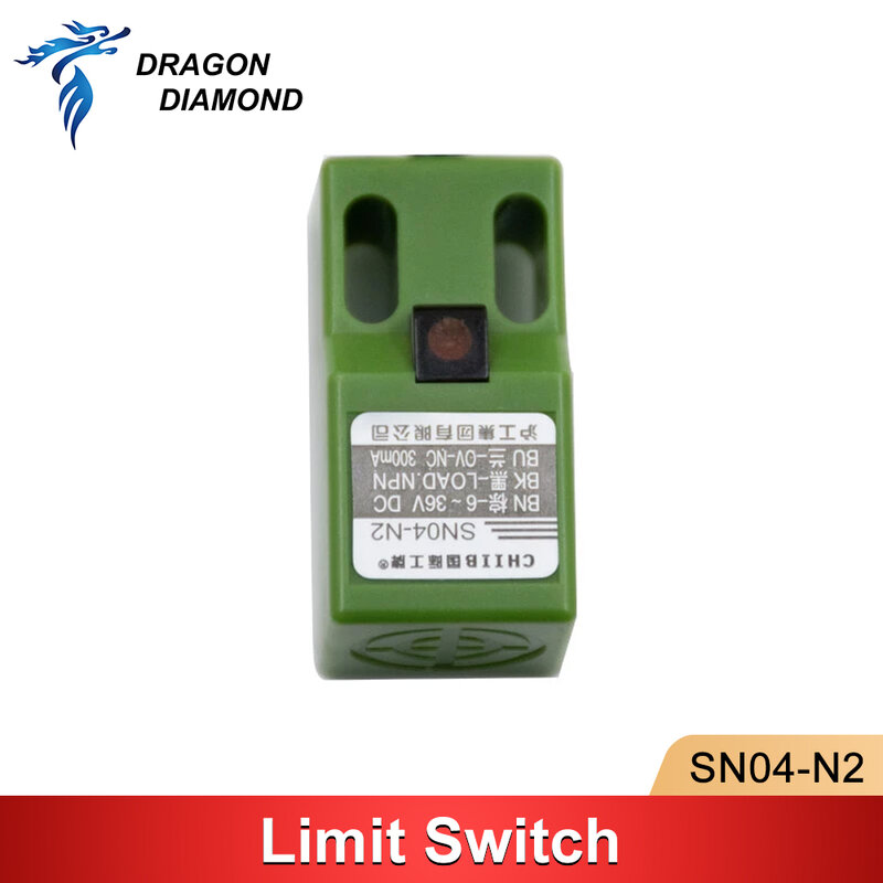 DRAGON DIAMOND-Interruptor de detección láser, interruptor de límite, Inducción Magnética, SN04-N2, piezas de máquina de grabado láser