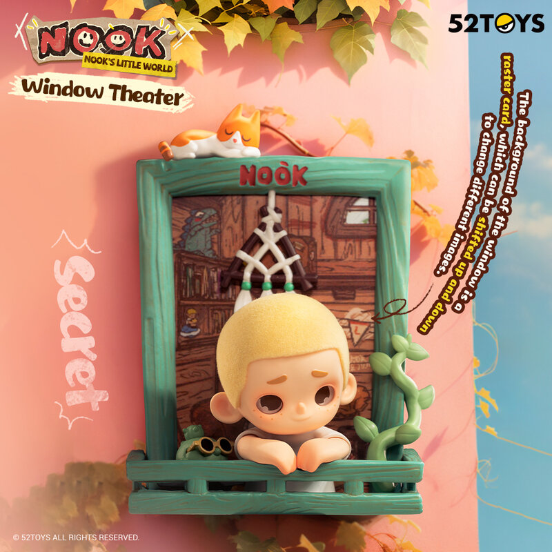 Caja ciega de Nook's Little World, caja misteriosa, figura de acción aleatoria, juguete coleccionable, decoración de escritorio, regalo de cumpleaños, 52 Juguetes