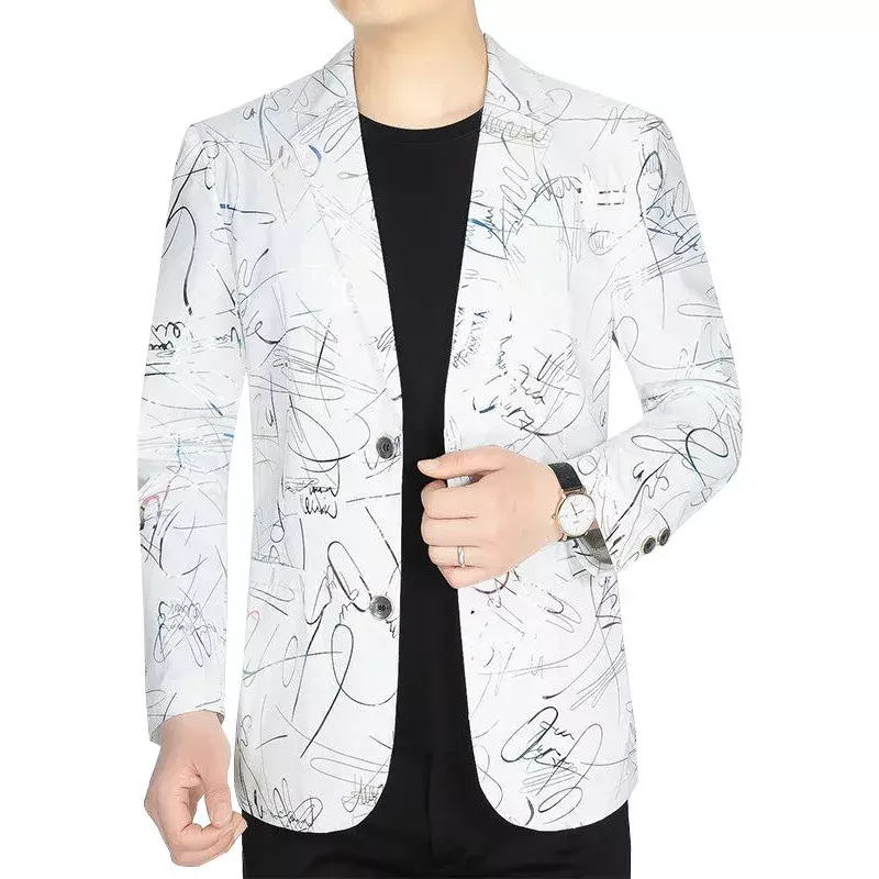 Jaquetas masculinas finas e respiráveis, ternos masculinos de negócios de secagem rápida, casacos masculinos, alta qualidade, verão, novo, 4XL